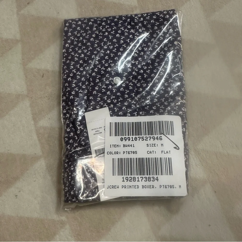 J crew printed boxers Snowflurry Ditsy Navy I
